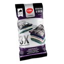 Ver imagem 1 de Kit 5 Saco Organizador Vácuo Edredom Cobertor Roupa 70x110cm