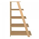 Ver imagem 6 de Kit 2 Estantes Escada Multiuso para Livros 5 Prateleiras 134cmx164cm