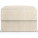 Ver imagem 3 de Cabeceira Cama Box Queen 160cm Orgânica Lanna W01 Linho Palha - Lyam Decor