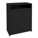 Ver imagem 3 de Conjunto 2 Balcões para Escritório Cantinho do Café Home Office Cool Preto Artany