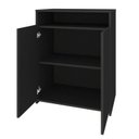 Ver imagem 5 de Conjunto 2 Balcões para Escritório Cantinho do Café Home Office Cool Preto Artany