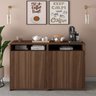 Conjunto 2 Balcões para Escritório Cantinho do Café Home Office Cool  - 1