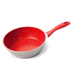 Panelas Polishop com Tampa Ichef - Sauté - Day By Day 24Cm - Vermelha | Polishop - 4