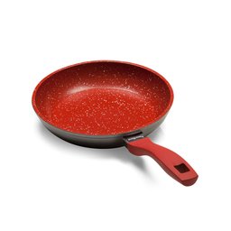 Panelas Polishop com Tampa Ichef - Sauté - Day By Day 24Cm - Vermelha | Polishop - 5