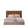 Cabeceira De Cama Casal Ripada 162cm Freijó Sálvia Shop JM - 2