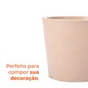 Ver imagem 5 de Kit 3 Vasos Reto Badi Bege 28 Terrano