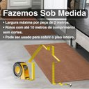 Ver imagem 7 de Capacho de Poliester Antiderrapante 1x1 Absorvente Canelado Desenho do Tecido: Listrado; Cor:Azul Ro