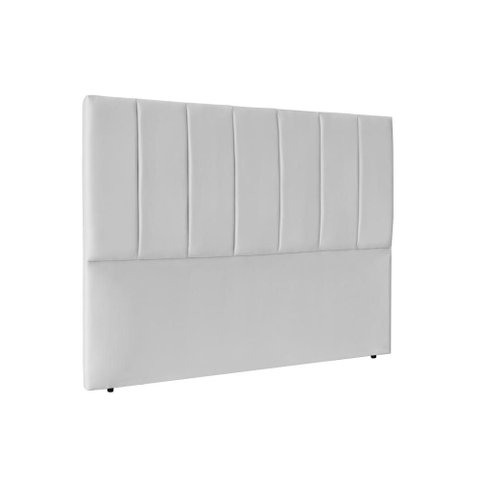 Cabeceira Cama Box Casal 195 cm Isis - Branco Corino