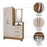 Cômoda com Espelho 1 Porta 3 Gavetas NT 5165  - 8