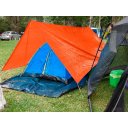 Ver imagem 4 de Lona Multiuso Barraca Camping Cargas em Polietileno Laranja 300 Micras - 7x4