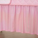 Ver imagem 7 de KIT BERÇO COMPLETO BEBE MENINO E MENINA COM 11PÇS DOCE CHUVA DE AMOR COM SAIA E MOSQUITEIRO NUVEM