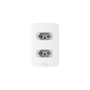 Ver imagem 2 de Conjunto 2 Tomadas 2 Pólos com Placa 4x2 Gracia Alumbra