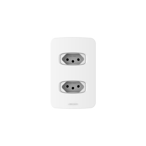 Conjunto 2 tomada 20A 250V~ 4x2 Gracia Alumbra