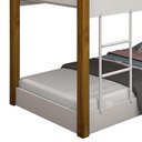 Ver imagem 4 de Beliche Montessoriana Luiza Branco/Mel - PR Baby