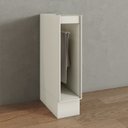 Ver imagem 1 de Balcão Porta Toalha 20cm MDF Fineze Bege/Areia