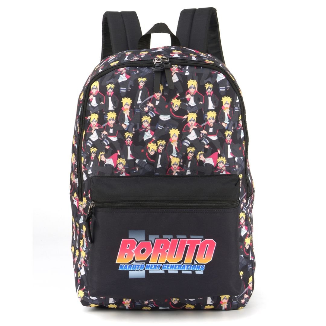 Mochila Costa Boruto Juvenil Luxcel:Preto - 5