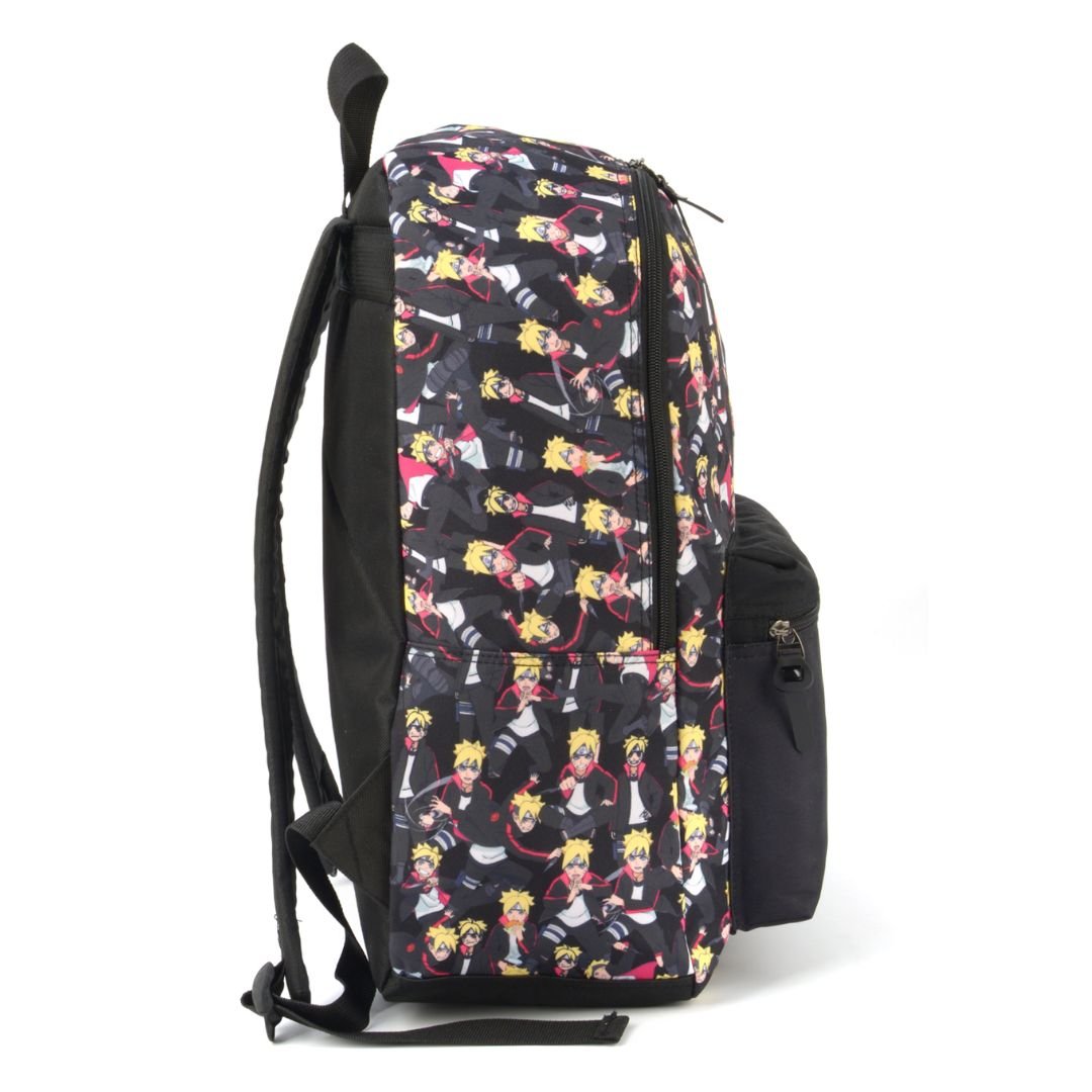 Mochila Costa Boruto Juvenil Luxcel:Preto - 2