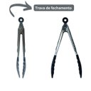 Ver imagem 5 de Kit Utensílios Cozinha Silicone 12 Peças Antiaderente