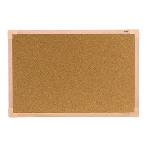Quadro de Aviso Cortica Mdf Revestido Pinus Neo 060 X 040 Cm