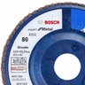 Disco de Lixa Flap 4.1/2 Pol Grão 80 com 10 Unidades Bosch - 3
