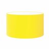 Cúpula Abajur e Luminária em Tecido Vivare 60x30cm Amarelo - 4