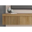 Ver imagem 4 de Home p/ TV até 45 pol Jade Ripada 120x183cm Buriti/Fendi - Caemmun