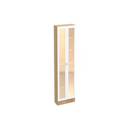 Paneleiro Ditália Denver 2 Portas Vidro Rv/Branco CD-386 - 1