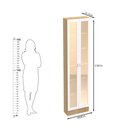 Ver imagem 4 de Paneleiro Ditália Denver 2 Portas Vidro Rv/Branco CD-386