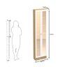 Paneleiro Ditália Denver 2 Portas Vidro Rv/Branco CD-386 - 4