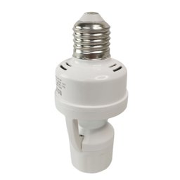 Soquete Sensor de Presença para Lampada E27 Movimento 360 Graus Fotocelula Iluminaçao Automatica Cas - 7