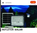 Ver imagem 3 de Refletor Solar Led 1200lm 6500k Dc 3.2v C/ Controle Remoto