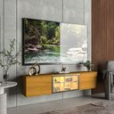 Ver imagem 1 de Aparador Nicho Sala Suspenso Luminare 151 Naturale Off White - Gelius