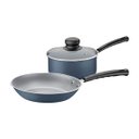 Ver imagem 1 de Jogo de Panelas Tramontina Versalhes Antiaderente Azul 2 Peças