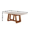 Conjunto Sala de Jantar Mesa Madeira Maciça Genova 6 Cadeiras Monaco - 3