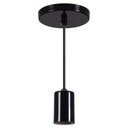 Ver imagem 1 de Pendente Copinho Luminária Preto Brilhante