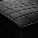 Ver imagem 7 de Sofá Retrátil Reclinável 2 Lugares com Molas 1,80m Quantum Suede Velut Preto - King House