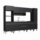 Ver imagem 2 de Cozinha Completa 6 Peças 2 Nichos para Forno Requinte Yescasa