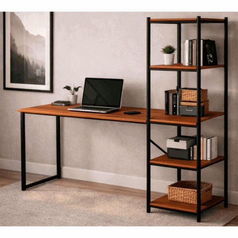 Escrivaninha Mesa para Estudo e Home Office Tower Klm Store