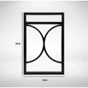 Ver imagem 2 de Kit Suporte Nicho Prateleira Estilo Industrial Parede Preto C:02 Unidades