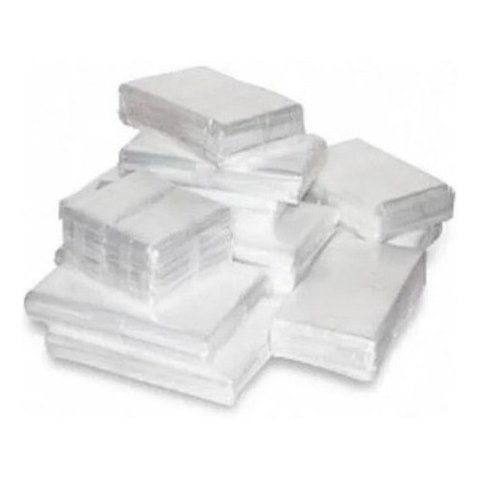 Saco Plástico Transparente 70x100 Esp.0,10 Polietileno