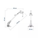 Ver imagem 4 de Cortador Aparador de Grama Elétrico 1000W AP1000T TRAMONTINA