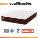 Ver imagem 7 de Cama Box Baú Casal Colchão Molas Qatar 138x188x63cm Marrom/Branco- Suporta até 150kg por Pessoa
