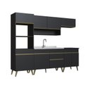 Ver imagem 2 de Cozinha Completa 5 Peças 2 Nichos para Forno Requinte Yescasa