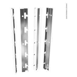 Suporte Inox Churrasqueira C/ 6 Barras Alumínio 70cm Maciça - 3