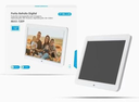 Ver imagem 2 de Porta Retrato Digital 10 Pol Wifi Vídeo Touch It-blue 1207