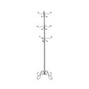 Ver imagem 1 de Cabide Cabideiro Mancebo Pedurador Ferro Pé Chão Estável Desmontável Decorativo Quarto Banheiro Hall