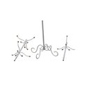 Ver imagem 5 de Cabide Cabideiro Mancebo Pedurador Ferro Pé Chão Estável Desmontável Decorativo Quarto Banheiro Hall