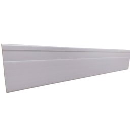 Rodapé de PVC 7cm x 15mm x 2,40m Master Bariri  - 1
