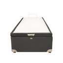 Ver imagem 3 de Cama Box Baú Castor Solteiro Vellus Cinza 120x203x35cm