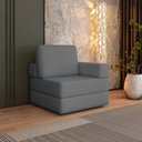 Ver imagem 1 de Sofá Cama À Vácuo 1 Lugar Linha Modular Flip Magic Yescasa